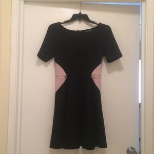 Cute Black and Pink Dress
